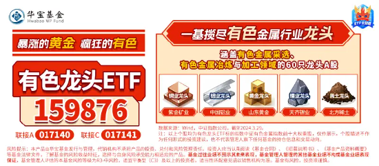 今夜！美联储公布6月议息决议！中国铝业、中金黄金涨逾2%，有色龙头ETF（159876）盘中上探1.4%  第5张