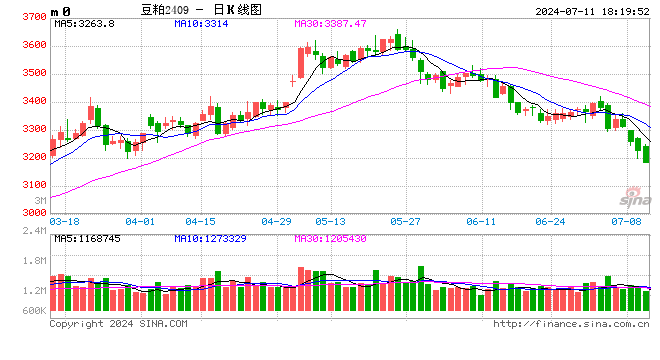 成交价续刷近4年新低 豆粕行情弱势承压  第2张