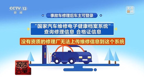 每周质量报告丨“不让事故车再出事故” 保险事故车维修要看清合格证！  第29张