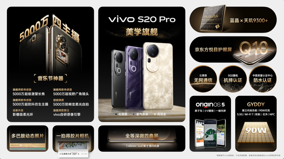 用时尚诠释东方美学新意 vivo S20系列正式发布  第2张